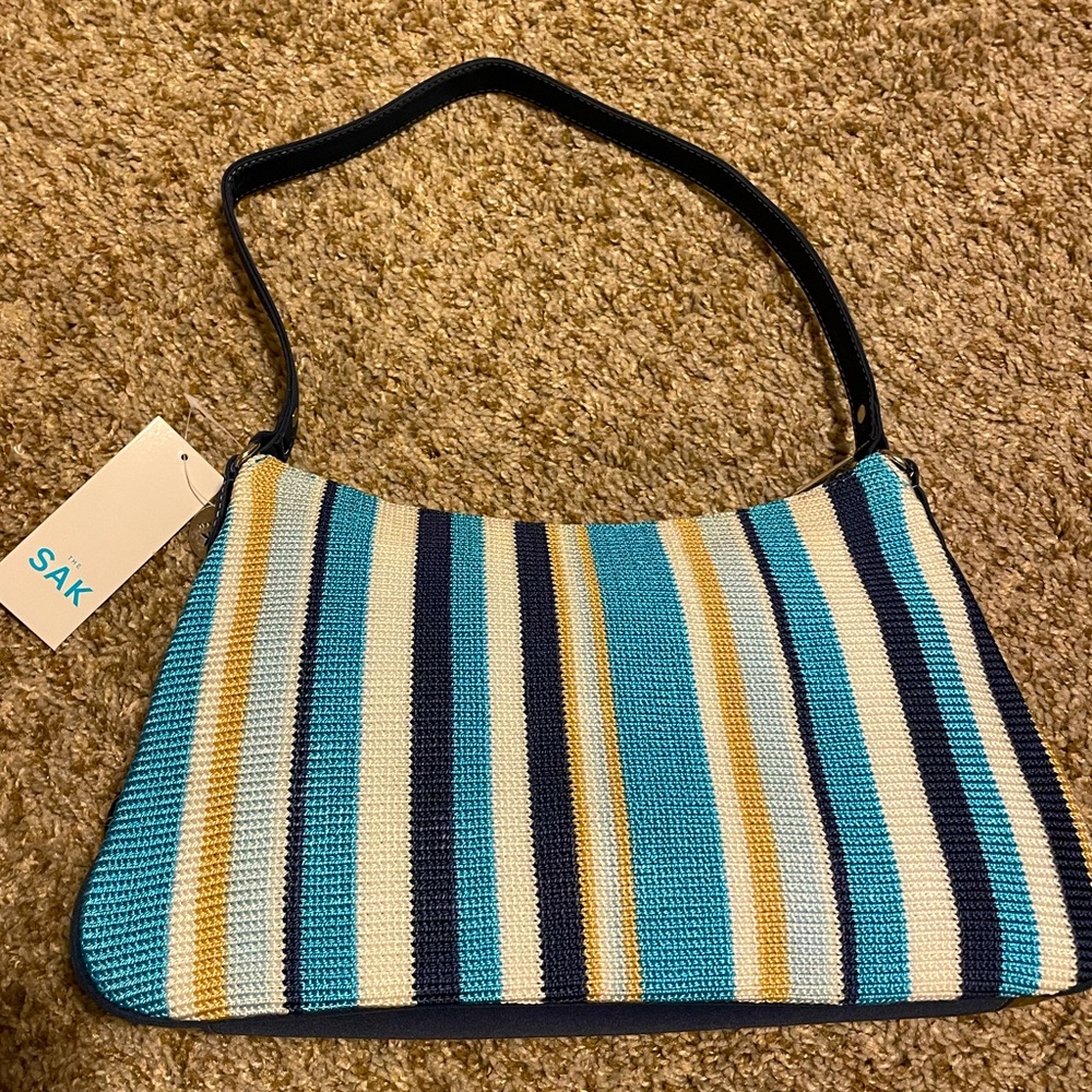 The Sak Rachel in Blue Stripes